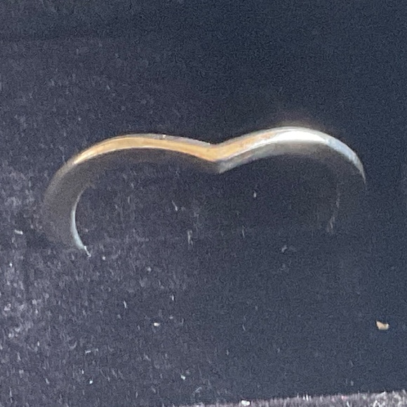 Two Pandora rings, one plain and one with CZ stones, both size 50 - Picture 4 of 5